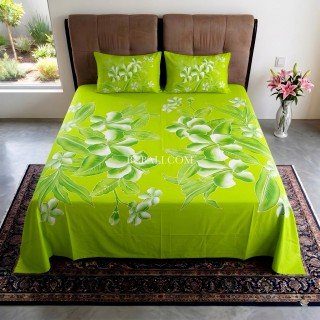 Hot Sale Rayon bedsheet Hand Painted 2026